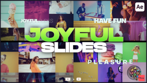 Videohive Joyful Slides Openers template preview