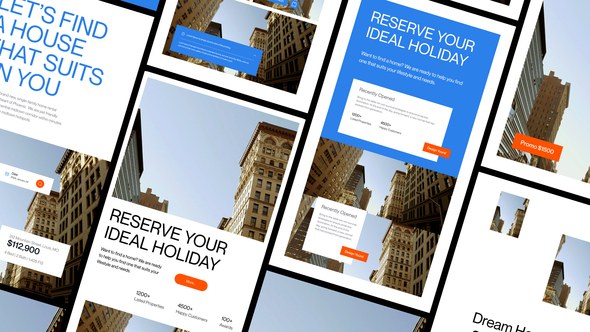 Videohive Real Estate Stories Pack Product Promo template preview