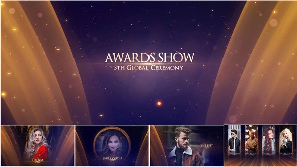 Videohive Awards Show | 2 versions Logo Stings template preview