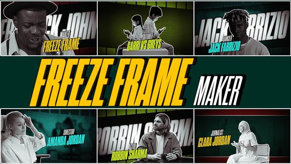 Videohive Freeze Frame V3 Openers template preview
