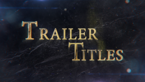 Trailer Titles Video Displays template preview