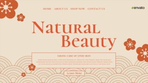 Videohive Beauty Care Promo Video Displays template preview