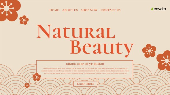 Videohive Beauty Care Promo Video Displays template preview