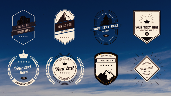 Videohive Vintage Labels 15794754 Openers template preview