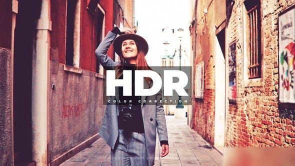 Videohive Color Correction - HDR Elements template preview