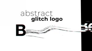 Videohive Abstract Glitch Logo 26316175 Logo Stings template preview