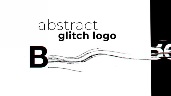Videohive Abstract Glitch Logo 26316175 Logo Stings template preview