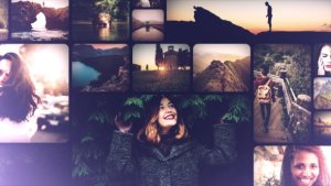 Videohive Clean and Smooth Mosaic Slideshow Video Displays template preview