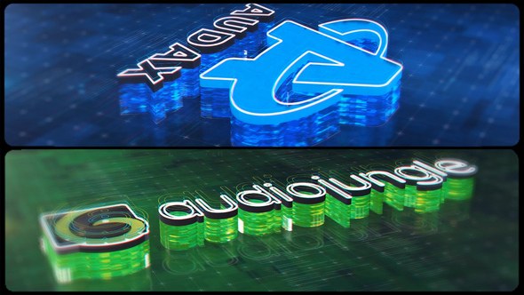 Videohive Digital Extrusion Logo Logo Stings template preview