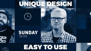 Minimal Promo Video Displays template preview