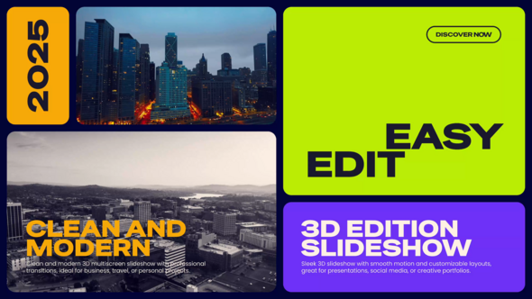 Videohive Creative Multiscreen Slideshow 59407939 Openers template preview