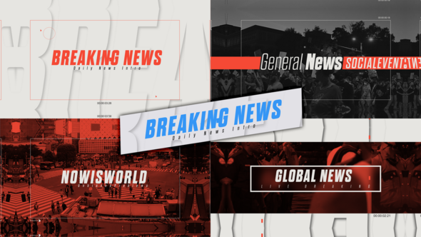Videohive News Intro 48948739 Broadcast-packages template preview