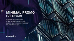 Videohive Minimal Company Promo Openers template preview