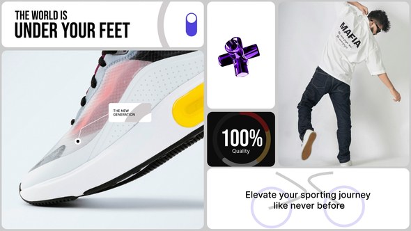 Videohive Bento Multiscreen Product Slides Product Promo template preview