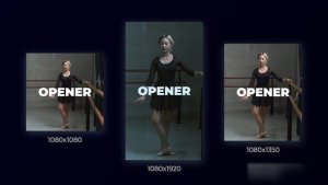 Videohive Modern Opener Instagram 48040518 Openers template preview