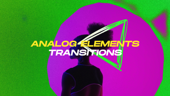 Videohive Analog Elements Transitions 59751926 Elements template preview