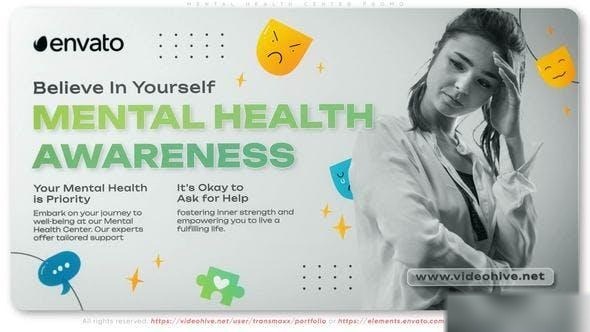 Videohive Mental Health Center Promo Openers template preview