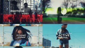 Videohive Active Glitch 19443934 Openers template preview