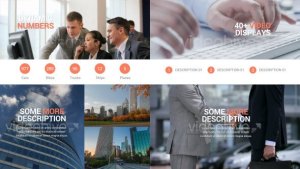 Videohive Corporate Video Display Video Displays template preview