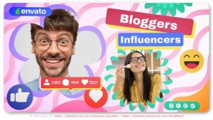 Videohive Blogger Influencer Opener 56317540 Openers template preview