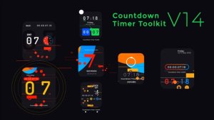 Videohive Countdown Timer Toolkit V14 Elements template preview