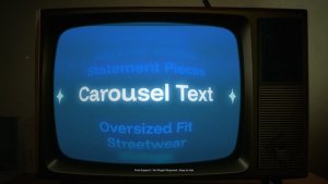 Videohive Text Carousel Titles template preview