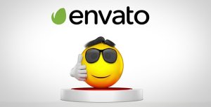 Videohive Jumping Emoji Logo Reveal Logo Stings template preview