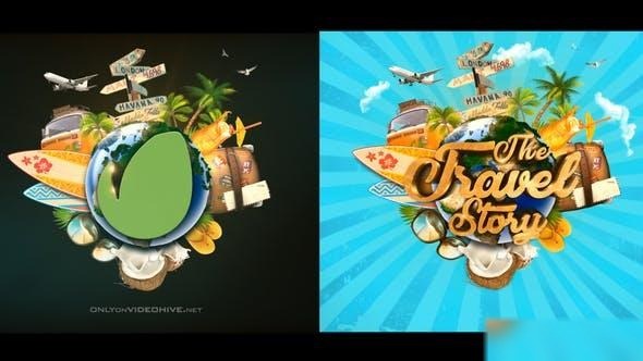 Videohive Travel Logo 38016956 Logo Stings template preview