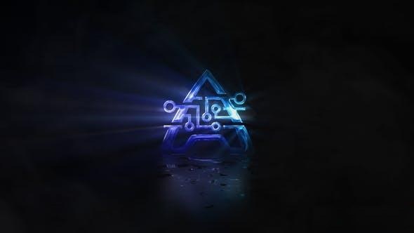 Videohive Smoke & Light Logo Logo Stings template preview