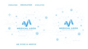 Videohive Medical Logo Reveal Logo Stings template preview