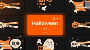Videohive Halloween Titles Vol. 08 Titles template preview