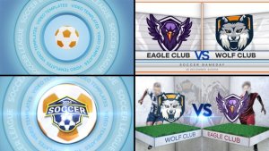 Videohive Soccer VS 2 Logo Stings template preview