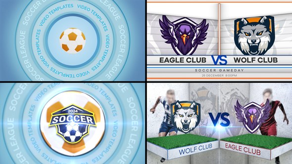 Videohive Soccer VS 2 Logo Stings template preview
