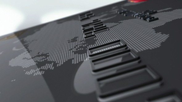 Element 3D Credit Card Video Displays template preview