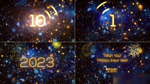 Videohive New Year Countdown 2023 Openers template preview
