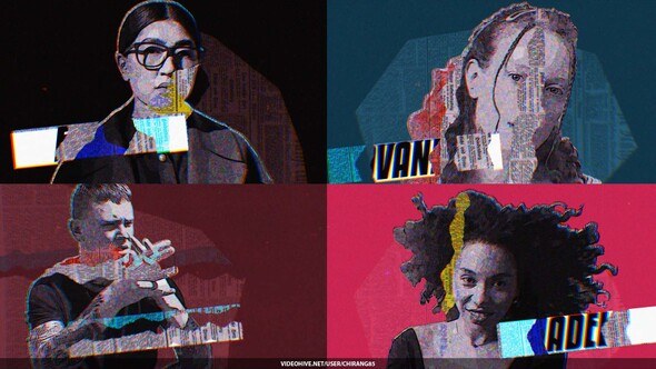 Videohive Glitch Opener Freeze Frame Openers template preview