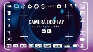 Videohive Camera Display Overlay Toolkit Elements template preview