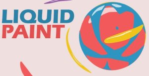 Liquid Paint Video Displays template preview