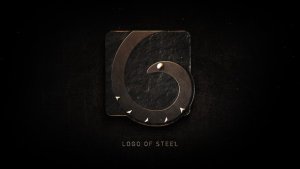 Videohive Logo of Steel Logo Stings template preview