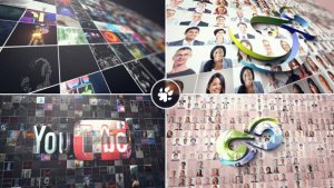 Videohive Multi Video 3D Logo Logo Stings template preview
