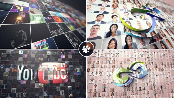 Videohive Multi Video 3D Logo Logo Stings template preview