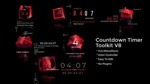 Videohive Countdown Timer Toolkit V8 Elements template preview