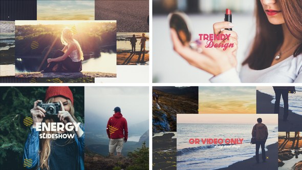 Videohive Energy Slideshow 14071967 Video Displays template preview