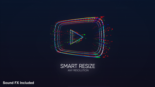 Videohive Glitch Logo 24582722 Titles template preview
