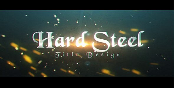 Hard Steel Video Displays template preview