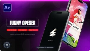 Videohive Vertical Funny Opener Openers template preview