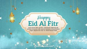 Videohive Eid Al Fitr Intro V1 Ramadan template preview