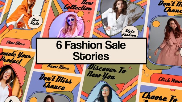 Videohive Fashion Sale Instagram Stories 47473617 Elements template preview