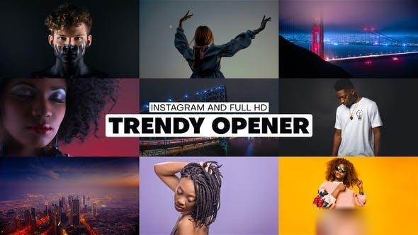 Videohive Trendy Opener 47201617 Openers template preview