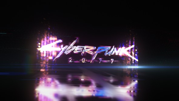 Videohive Glitch Noise Logo Reveal Logo Stings template preview